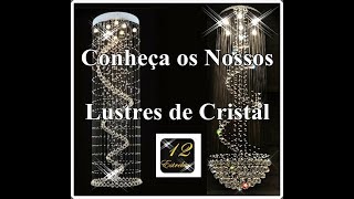 Lustre de cristal amendoas 01 metro