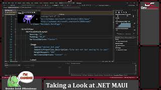 Live Coding - My First Look at .NET MAUI in .NET 6 - Ep 266