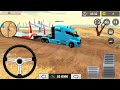 offroad car transporter truck driving 3d cargo trailer truck parking simulator android gameplay