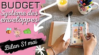 BILAN SEMAINE 1 MAI | SYSTÈME DES ENVELOPPES | BUDGET