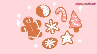 Drawing Easy Christmas Cookies