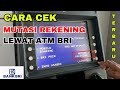 cara cek mutasi rekening ATM BRI terbaru