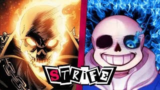 Ghost Rider VS Sans | STRIFE!!