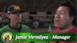 07-31-12 Jamie Vermilyea Manager Interview - Na Koa Ikaika Maui Baseball vs. Sonoma Grapes