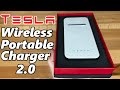 Tesla Wireless Portable Charger 2.0