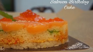 Tha On Earth x Salmon cake แซลมอนเค้กสำหรับวันเกิด