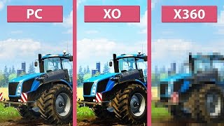 Farming Simulator 15 – PC Max vs. Xbox One vs. Xbox 360 Graphics Comparison [60fps][FullHD]