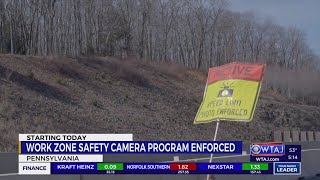 Work Zone Speed Safety Camera Program starts in Pennsylvania