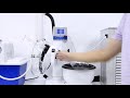 120rpm 5l lab rotary evaporator 40w vacuum thermal evaporation equipment