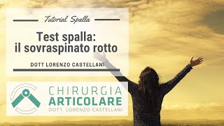 Test spalla sovraspinato: come capire quando il tendine è rotto