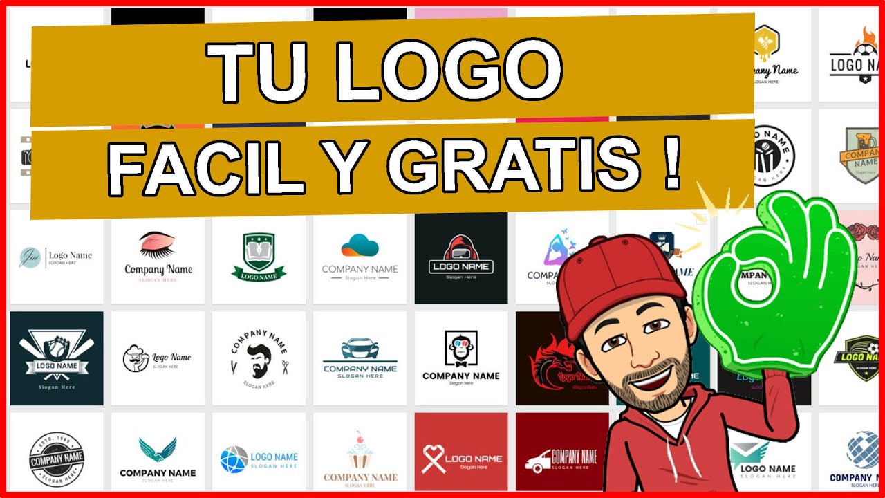 🖐️ Como Crear Un Logo O Logotipo Fácil Y Gratis Con Fondo Transparente ...