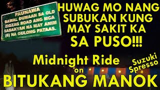 Midnight Ride on Old Zigzag Road aka Bitukang Manok with Suzuki Spresso | | Atimonan Quezon