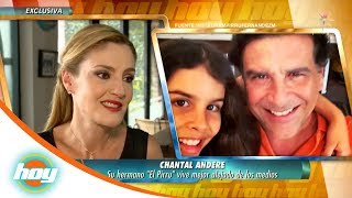 Chantal Andere habla sobre su medio hermano, El Pirru | Hoy