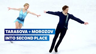 ⛸️ Personal Best for Evgenia Tarasova + Vladimir Morozov | Figure Skating Beijing 2022
