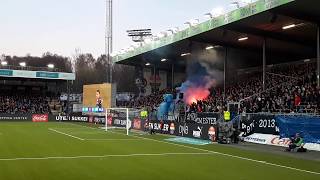 Godsetunionen pyro party i Ælv Classico 12. April 2019