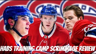 Montreal Canadiens News -Training Camp, Scrimmage Review + Highlights!!
