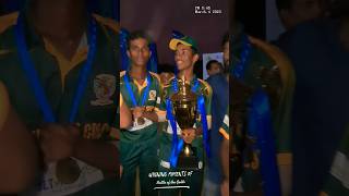 St. Patrick's College, Jaffna beat Jaffna College 🏆 Battle of the Golds 2023 #sarmivlog #srilanka