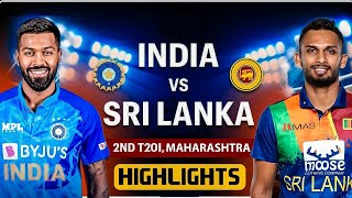 India vs Sri Lanka 1st T20 Cricket Match Full Highlights Cricket Live Highlights 3/1/2023