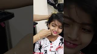 First Painless Ear Piercing প্রথম ব্যথামুক্ত কান ফোঁড়ানো,😀🔥🔥 #shorts