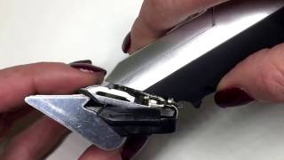 How to attach a metal comb guide to a Masterclip dog clipper