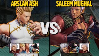 KOF XV ▰ Arslan Ash (Yashiro/Benimaru/Isla) vs Saleem Mughal (Isla/Yashiro/O.Yashiro) F.T.05 Match