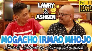 LAWRY sings MOGACHO IRMAO MHOJO. With ASHBEN CARDOZO (2nd consolation prize winner) from SINGER NO 1