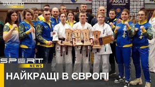 Чемпіони Європи: збірна України з кіокушинкай карате стала найкращою серед 22 країн учасниць