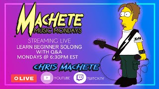Live! Learn Beginner Soloing with Chris Machete