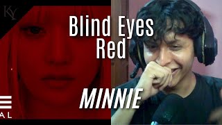 SOTY IN JANUARY?!?! | LATINO ARTIST reacts to 민니(MINNIE) - 'Blind Eyes Red'