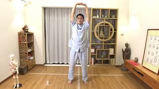 12 Min-  Morning Tai Chi Warm up exercise with Master Ping Wu