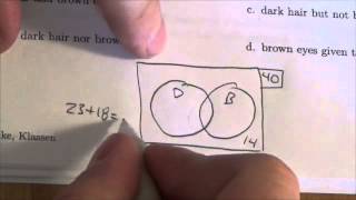 IB Conditional Probability Example 9