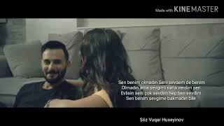 Vuqarhuseyinovofficial Sen benim olmadın Evlisən Sevil Sevinc Klip 2019
