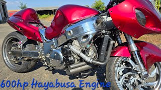 600hp Turbo Suzuki Hayabusa Engine Build