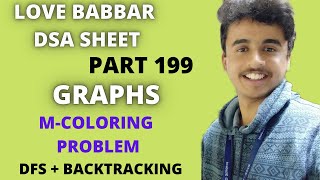 M-Coloring Problem | Graphs | backtracking | simple solution | Love Babbar DSA sheet.
