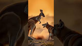 Kangaroo vs. Dingo: Showdown in the Outback