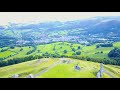 chirk wales by drone