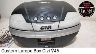 Custom Lampu Top Box Givi V46