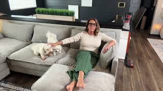 Cloud Sofa Review 🤍🛋️ | Large U-Shaped Sectional with Ottomans