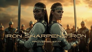 ⚔️ Iron Sharpens Iron ⚔️ | Strengthen One Another | Proverbs 27:17 | John 13:34