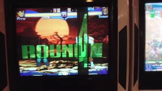 SFA3  ②ニットリュウ　VS　火澄サガット  (NITTO) vs (HIZUMI)    2017.6 STREET FIGHTER  Alpha3 (60fps)