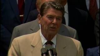 President Reagan’s Remarks at the Signing Ceremony of the Child Protection Act on May 21, 1984