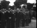 funeral of french forest fire victims 1949