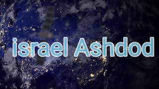 aerial photography Ashdod Israel 2020