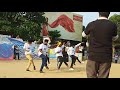 world kidney day celebration rdta and nephro club calicut at calicut beach. flush mob dance