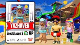 ⛱️BRROKHAVEN'DA YAZ TATİLİ🌞AYŞEM ECE ARI💥ROBLOX Brookhaven🏡RP