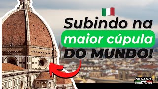 Subindo na maior cúpula do MUNDO (TOUR pela Catedral de Florença - Duomo di Firenze)