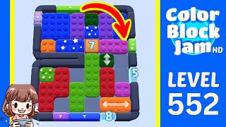 Color Block Jam Level 552 Solution Walkthrough