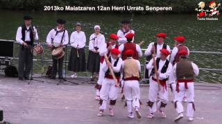 1305120306 Andra Mari Eusko Dantzari Taldea 2013ko Herri Urrats egunean Senpere