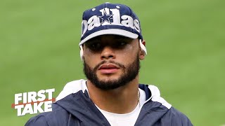 Is Dak Prescott helping or hurting his contract status? | First Take