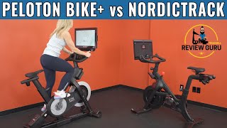 Peloton Bike+ vs NordicTrack S22i Studio Cycle - Comparison Review